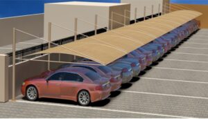 lengthy car parking shades